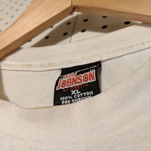 Shirts - VINTAGE BIG JOHNSON FOOTBALL TEE Shirts - VINTAGE BIG JOHNSON FOOTBALL TEE